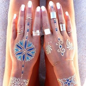 🌞Summer Sparkle💎Temporary Tattoos!!